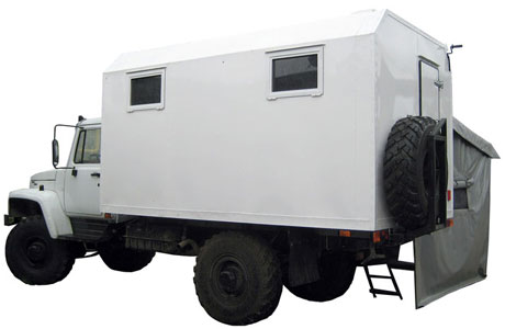 фургон-кунг, жилой модуль, автомобиль для охоты и рыбалки